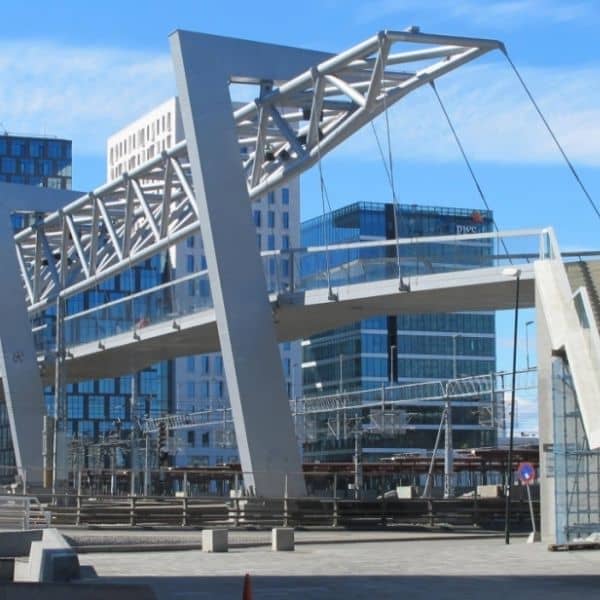 Akrobaten pedestrian bridge.